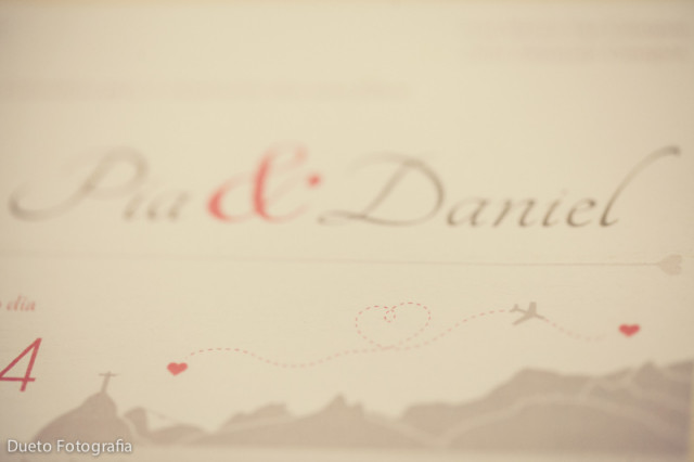 save the date e invitaciones - Matrimonio Pía y Daniel